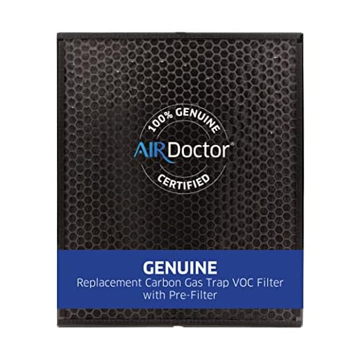 AIRDOCTOR AD3000 Genuine Replacement Carbon Gas Trap VOC Filter with Pre-Filter for Air Doctor AD3000 4 - in-1 Home Purifier | MADE BY AIRDOCTOR