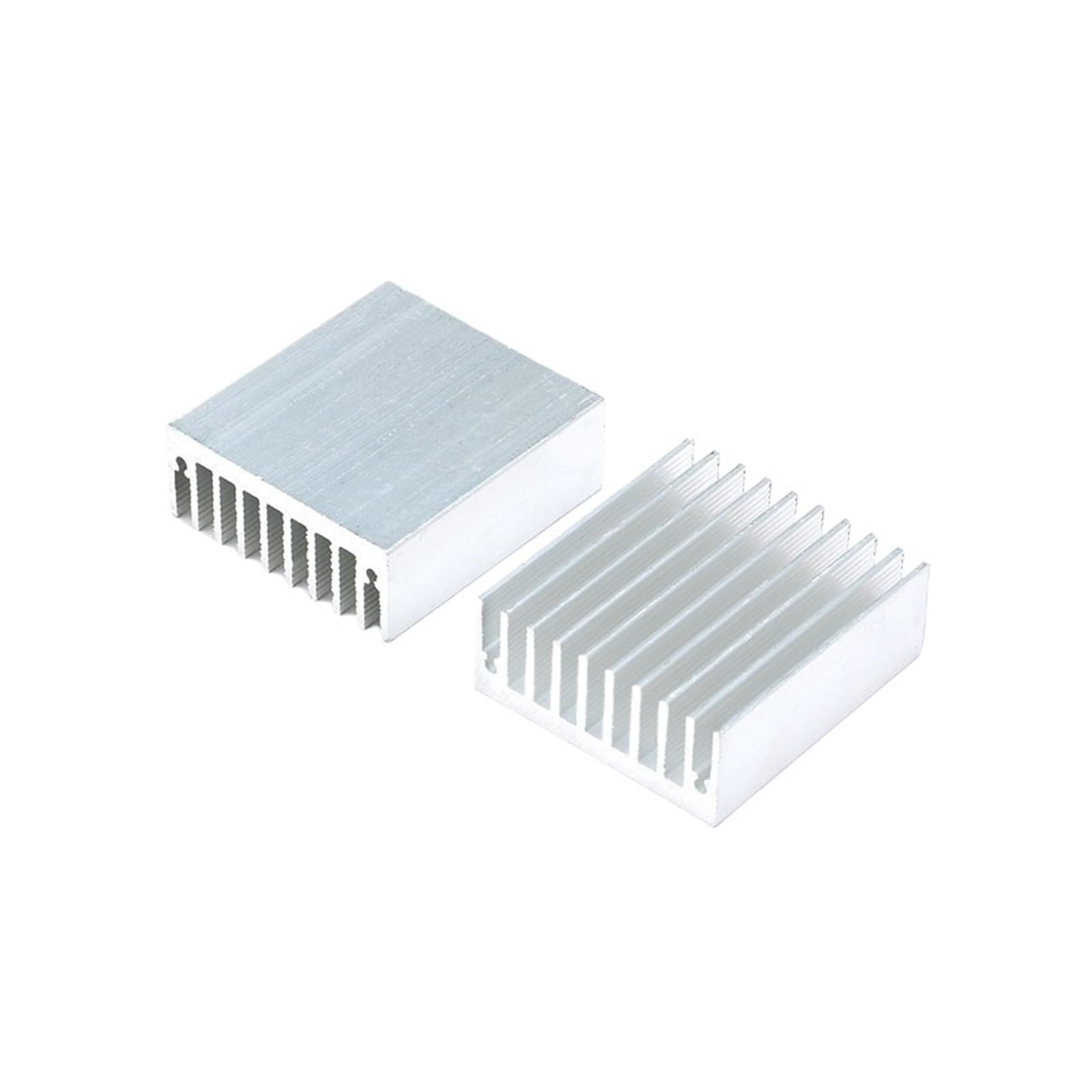 Dissipatore di calore in alluminio for radiatore di raffreddamento con aletta di raffreddamento del dissipatore di calore 50 * 45 * 18mm for modulo transistor IC di potenza LED(10pcs)