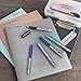 BIC Intensity Black Permanent Markers, Fine Point, 24-Count Pack of Black Markers With Non-Slip Grip for Comfort and Control