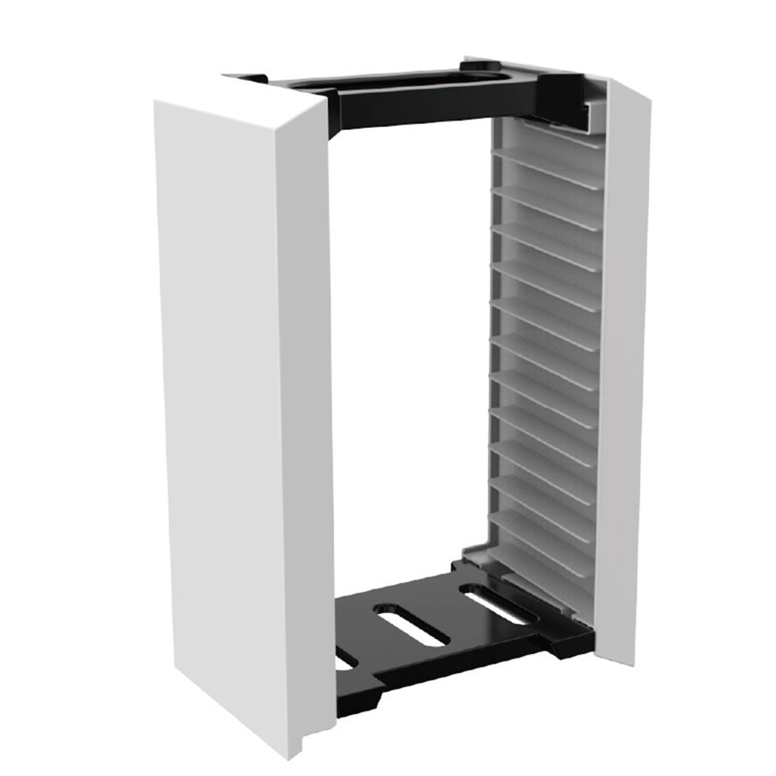 Wallfire Tour de Stockage de Jeu pour PS3, PS4, PS5, Xbox, Switch Games, Universal Game Card Box Storage Rack Tour de Stockage de Jeu vidéo Peut contenir 12 disques de Jeu