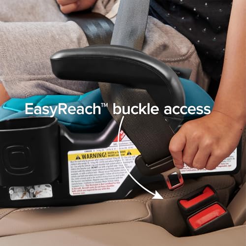 Image of Diono Connect3 RXT Backless Booster, Pack of 2, Slim Fit 3-Across in Many Mid-Sized Sedans and SUVs, for Children from 40-120 lbs., Lightweight with Latch connectors, Blue Razz Ice