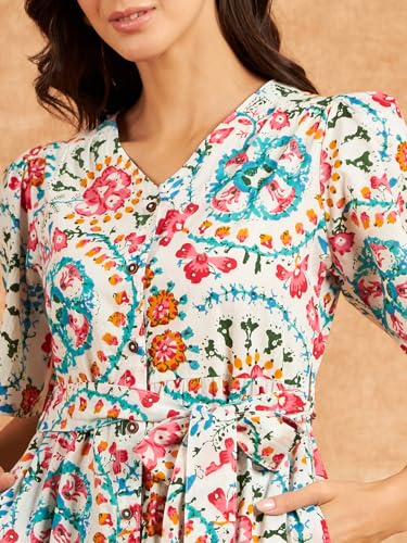 Image of Modeve Women Printed Dress