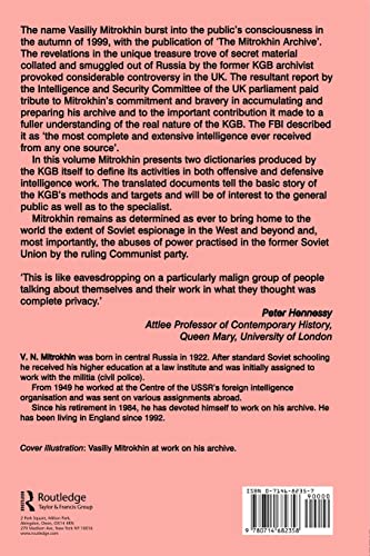 KGB Lexicon: The Soviet Intelligence Officers Handbook