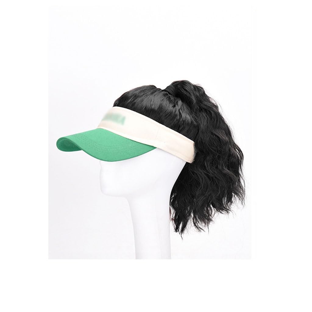 Hat Wig Women's Wigs, Ponytail Wig Caps, Baseball Cap Wig Caps, Natural Look Synthetic Heat Resistant Fiber Wigs For Daily Party Use Hat Wigs For Women (Color : 07)
