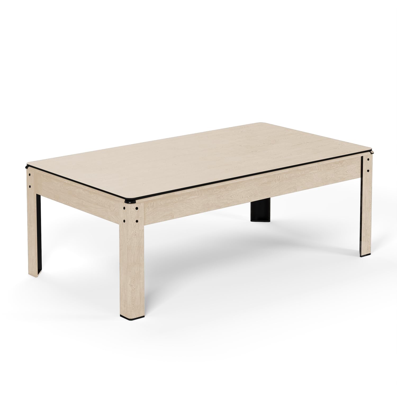 Billard Américain Convertible KITBILL 5FT ou 6FT Plateau dînatoire et Accessoires Inclus - Beige