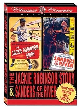 DVD Jackie Robinson Story / Sanders Of The River Set Book