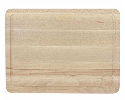 Util'Home 5040379 Planche à Découper avec Rigole Hêtre 43 x 32 cm