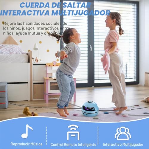 Máquina de saltear eléctrica para evitar el sedentarismo con música y luces 4