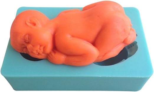 Amazon 赤ちゃん形の チョコレートキャンディゼリー 3d シリコンモールド金型の漫画figre ケーキ ツール ソープ金型 C044 ケーキ型 オンライン通販