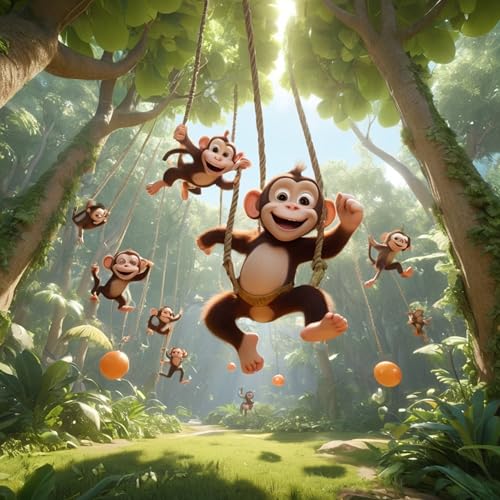 Play ABC alphabet Jumping with the monkeys by Galih on Amazon Music ...