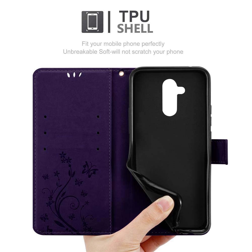 Hülle Für Huawei Mate 8 | Kunstleder Flip Case Mit Standfunktion & Kartenfach