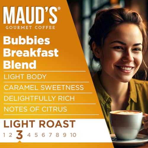 Image of Maud's Breakfast Blend Light Roast Coffee Pods, 100ct