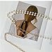 Gold Star Waist Chain Trendy Y2k Fashion Accessorie for Women Silver Chain Belt Grunge Emo Accessories Star Pearl Punk Halloween Goth Jewelry D-Gold