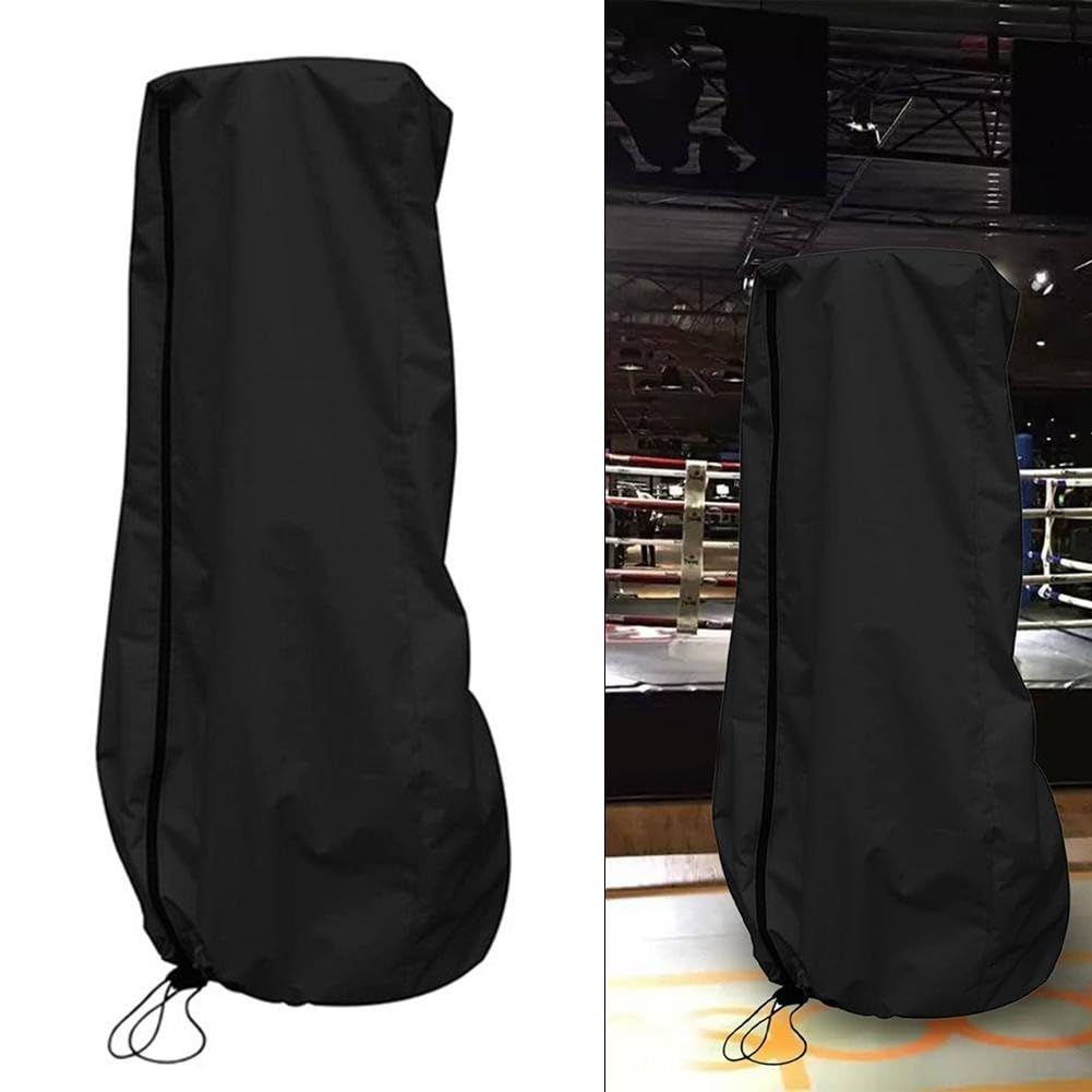 Copertura verticale per sacco di sabbia per esterni impermeabile sacco da boxe copertura antipolvere Freestand Protezione per sacco pesante Copertura impermeabile in nylon per sacco da boxe