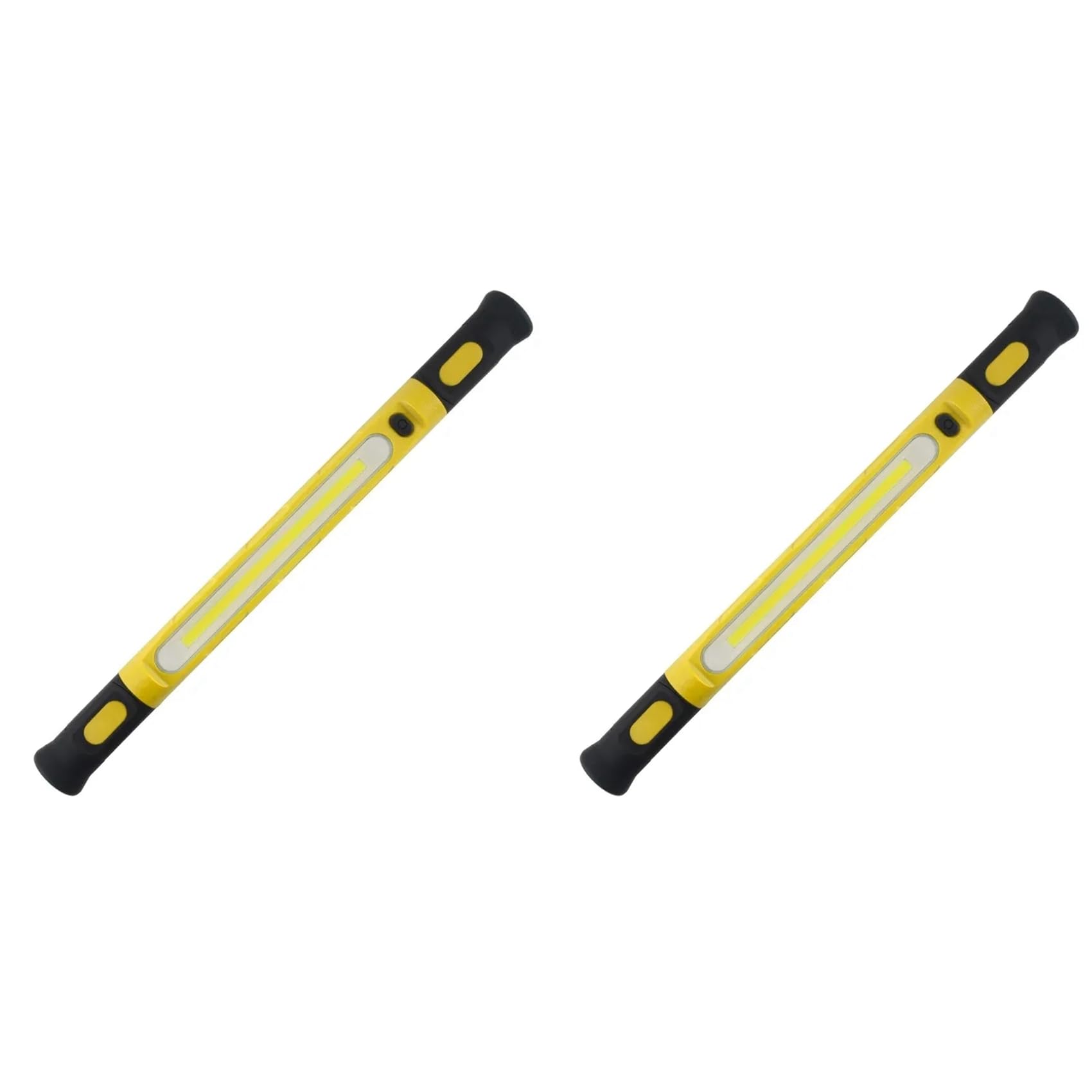 Lampe de travail magnétique rechargeable 2X Baladeuse LED sous capot pour mécanique auto jaune