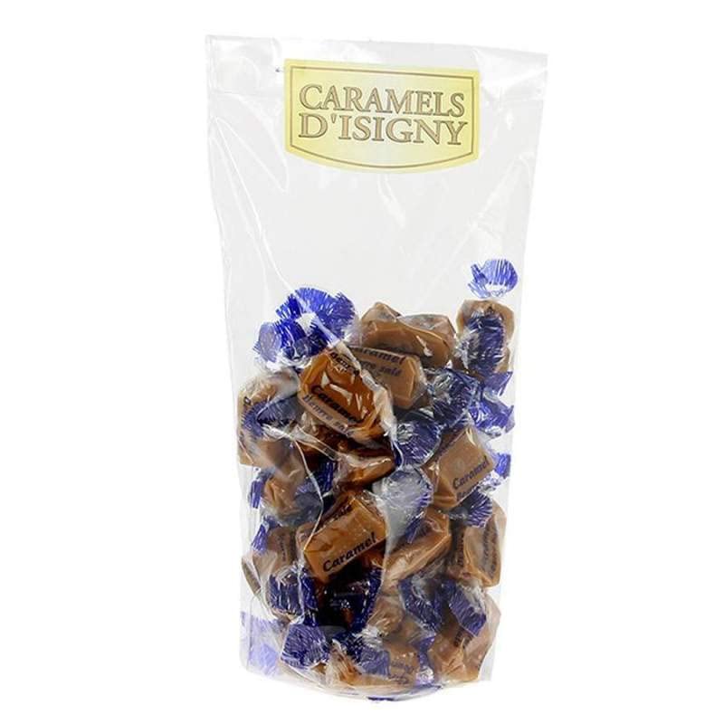 Caramels d'Isigny - Caramels au beurre salé - Sachet de 200g - Produits-Normandie