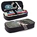 Produktbild Fisch Schnauze Otter Leder Bleistift Fall Tasche Beutel mit Reißverschluss Bleistift Fall Box Box Schulmaterial, große Kapazität Briefpapier Box