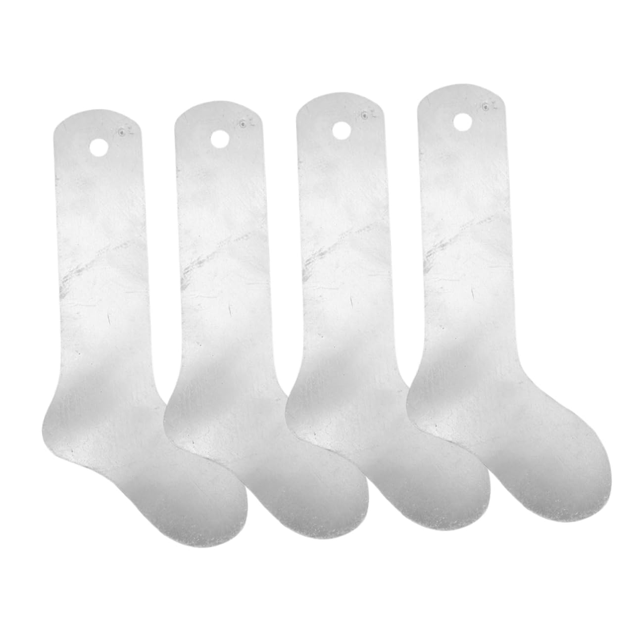 Planche de mise pour chaussettes en aluminium robuste pour impression sublimation 4 pièces