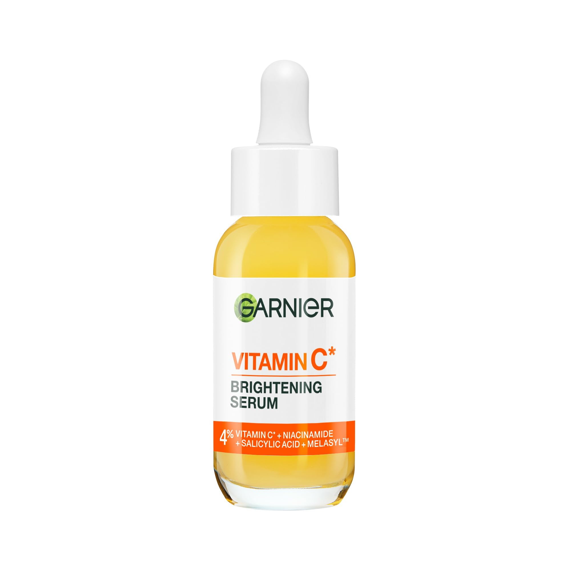 Garnier SkinActive Vitamin C Brightening Serum with Melasyl, 30ml Dark Spot Treatment & Glow Serum,...