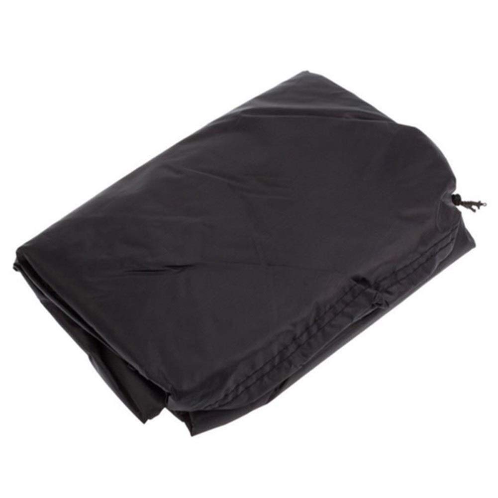 Nero impermeabile di copertura barbecue Duty Accessori grande griglia copertura della pioggia Barbacoa antipolvere della pioggia del gas di copertura del carbone di legna Barbeque Copertura Barbecue