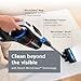 Bosch Unlimited 9 Cordless Vacuum Cleaner, 60-Minute Runtime, 3.0 Ah Battery Pack, MicroClean Technology, Easy Empty Dust Box, LED Lights, White, BBS931WGB