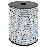 forros elasticos para sillas Forrada. Cuerda Elástica Forrada 10 mm. Rollo de 100 Metros
