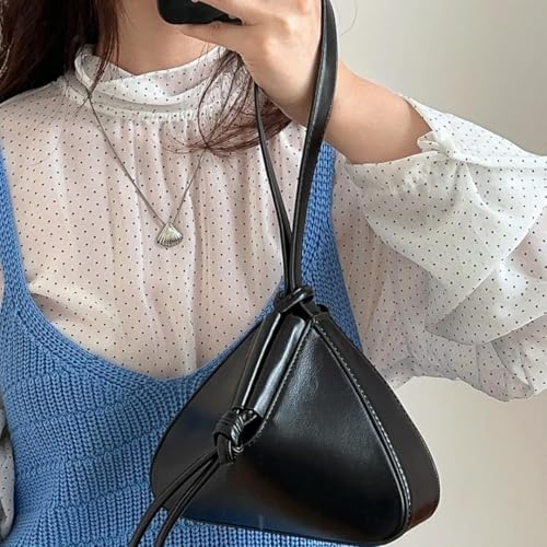 Clutch Bag Top-handle Stylish Triangle Handbags Lady Shoulder Bag Wristlet Pouchn Purse Trendy Bags for Women2