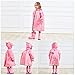SSAWcasa Rain Poncho Kids with Hood, Toddler Girls Rain Jacket Coat Boys, Waterproof Children Baby Raincoat Rainwear Gear Outerwear