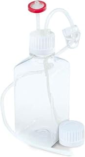 Cole-Parmer Sterile Media Bottle Assemblies, Vented with Tubing, PETG, 500 mL (16.9 oz); 10/Cs