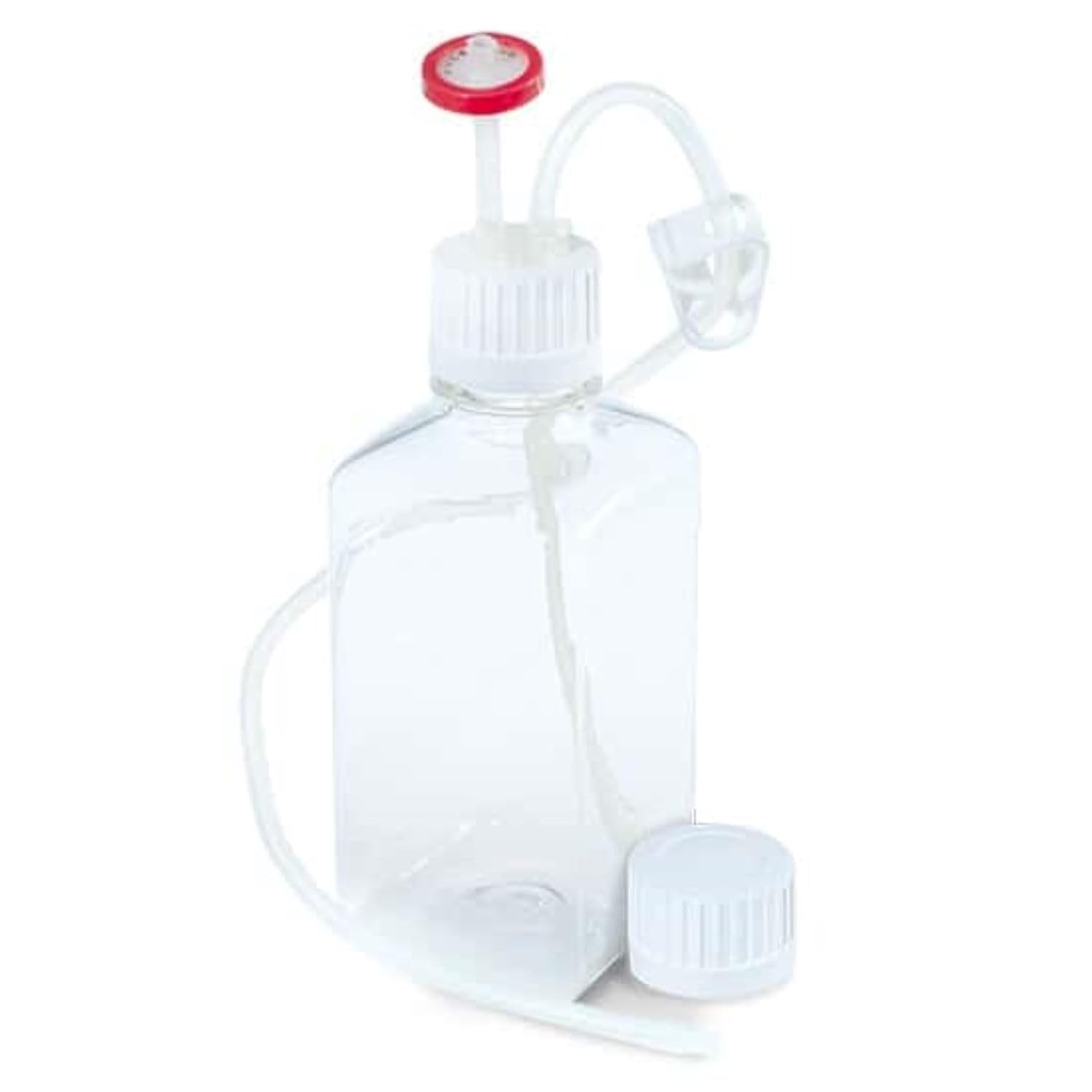 Cole-Parmer Sterile Media Bottle Assemblies, Vented with Tubing, PETG, 500 mL (16.9 oz); 10/Cs