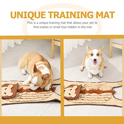 POPETPOP Tapete de Snuffle para Cães Em Forma de Tapete de Alimentação para Cães de Alimentação Inte
