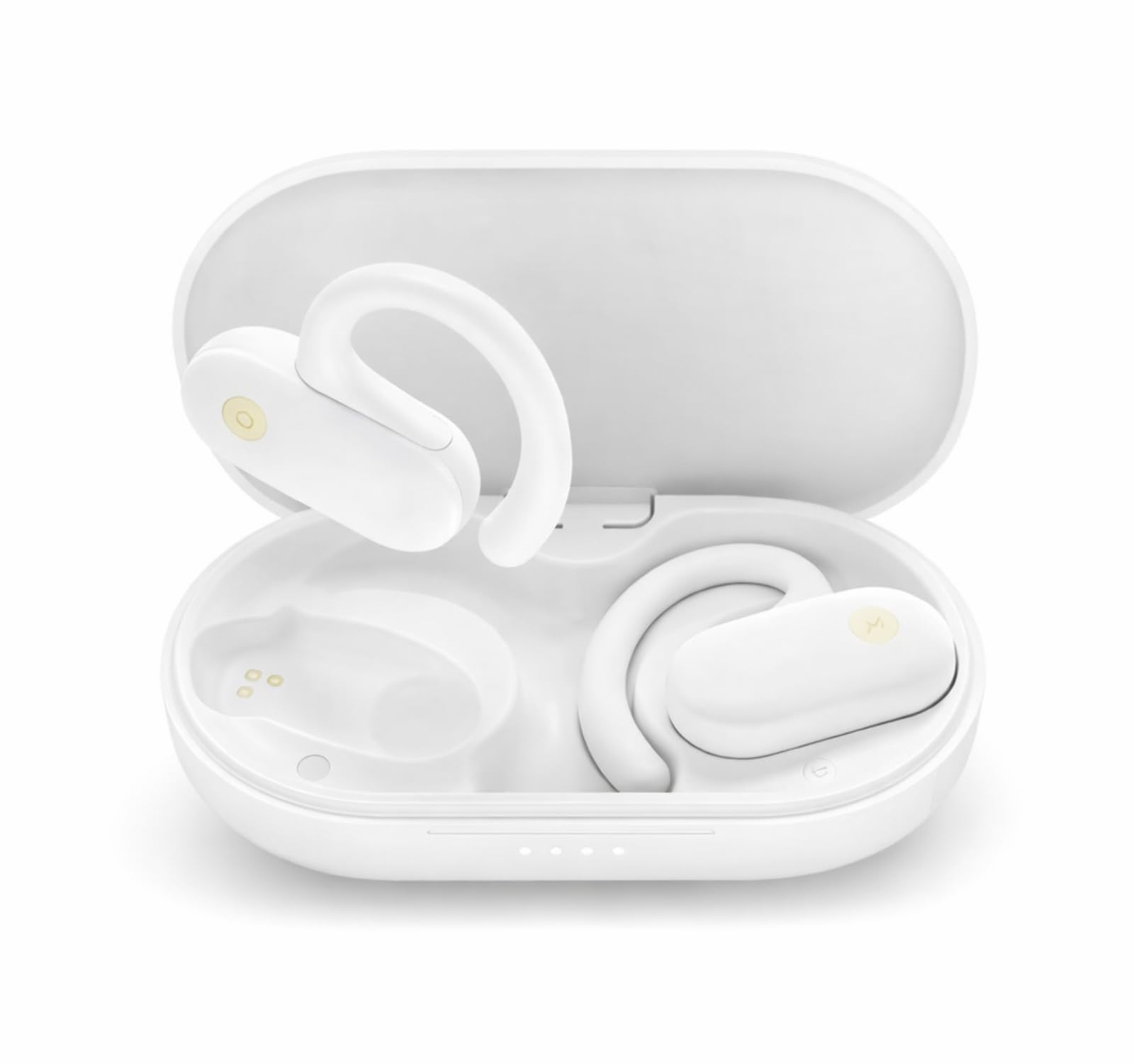 Original Wireless Earbuds for Marshall Minor 27 Featuring Deep Bass, Hybrid ANC, Extended Playback, Auto Pairing & Sweat Resistant Design (White)-image-18