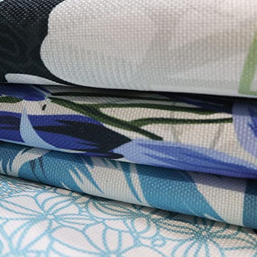 Ezving Retro Butterfly Pattern Decorative Throw Pillow Covers Vintage Style Home Decorative Cushion Cover With Quote Pillowcase 18X18,Set Of 4 (Butterfly Pattern) #TOP2