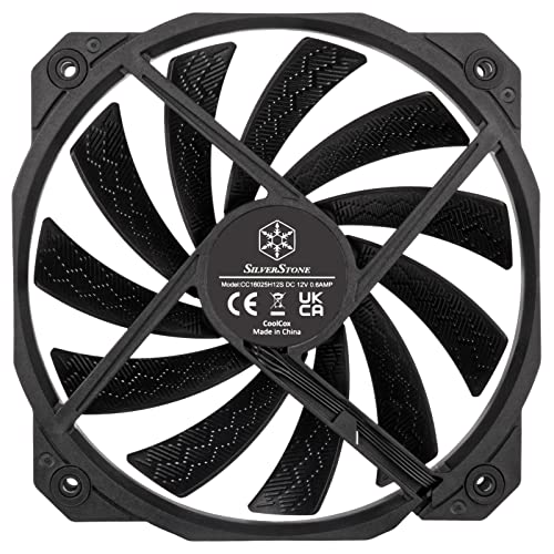 Image of Silverstone Technology Shark Force 160 Performance Enhanced 160mm (with 140mm mounting Holes) PWM Fan, SST-SF160B