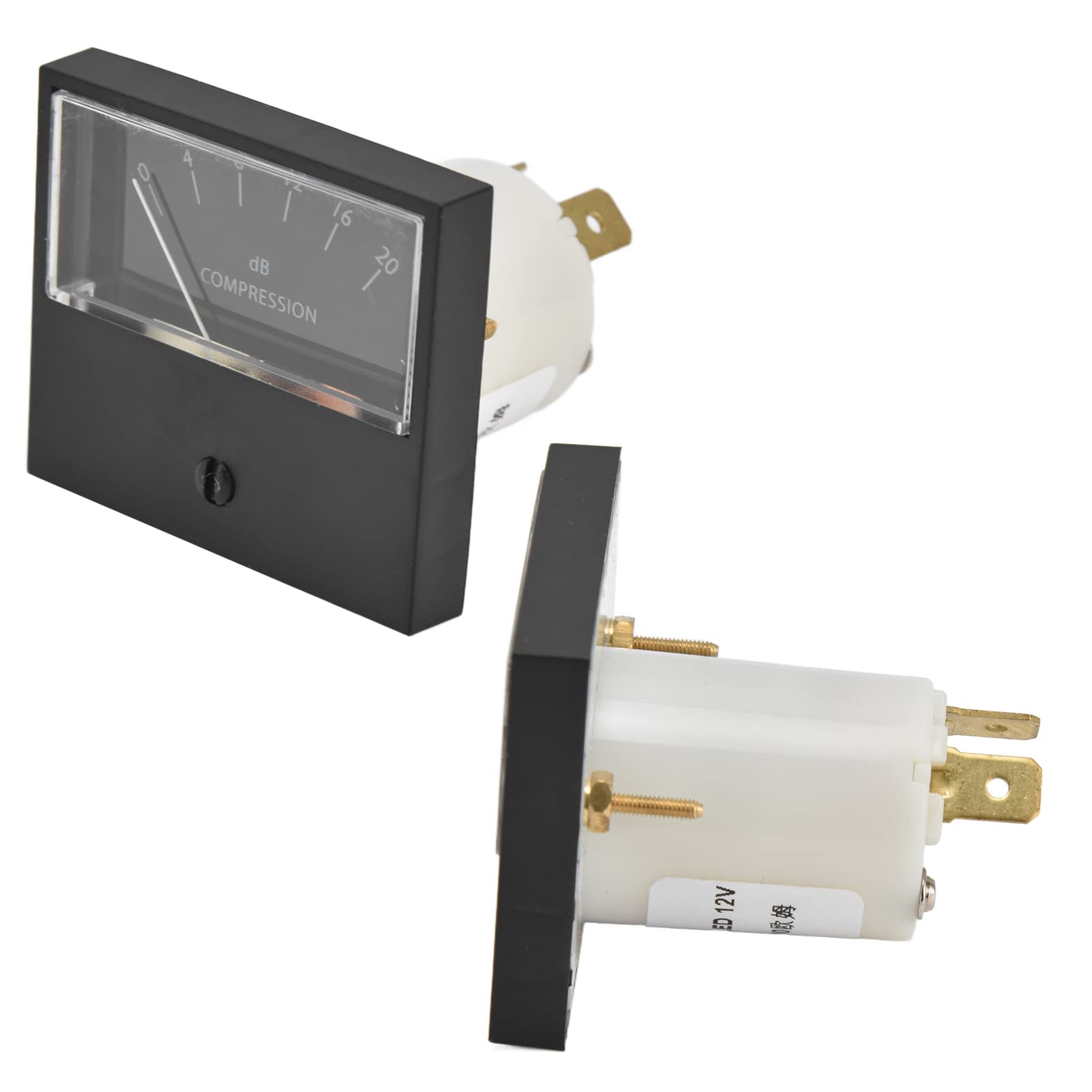 High Accuracy LED VU Meter, Antistatic DB Tier Meter for DIY Recording Studio Home, Small Lightweight with Clear Display