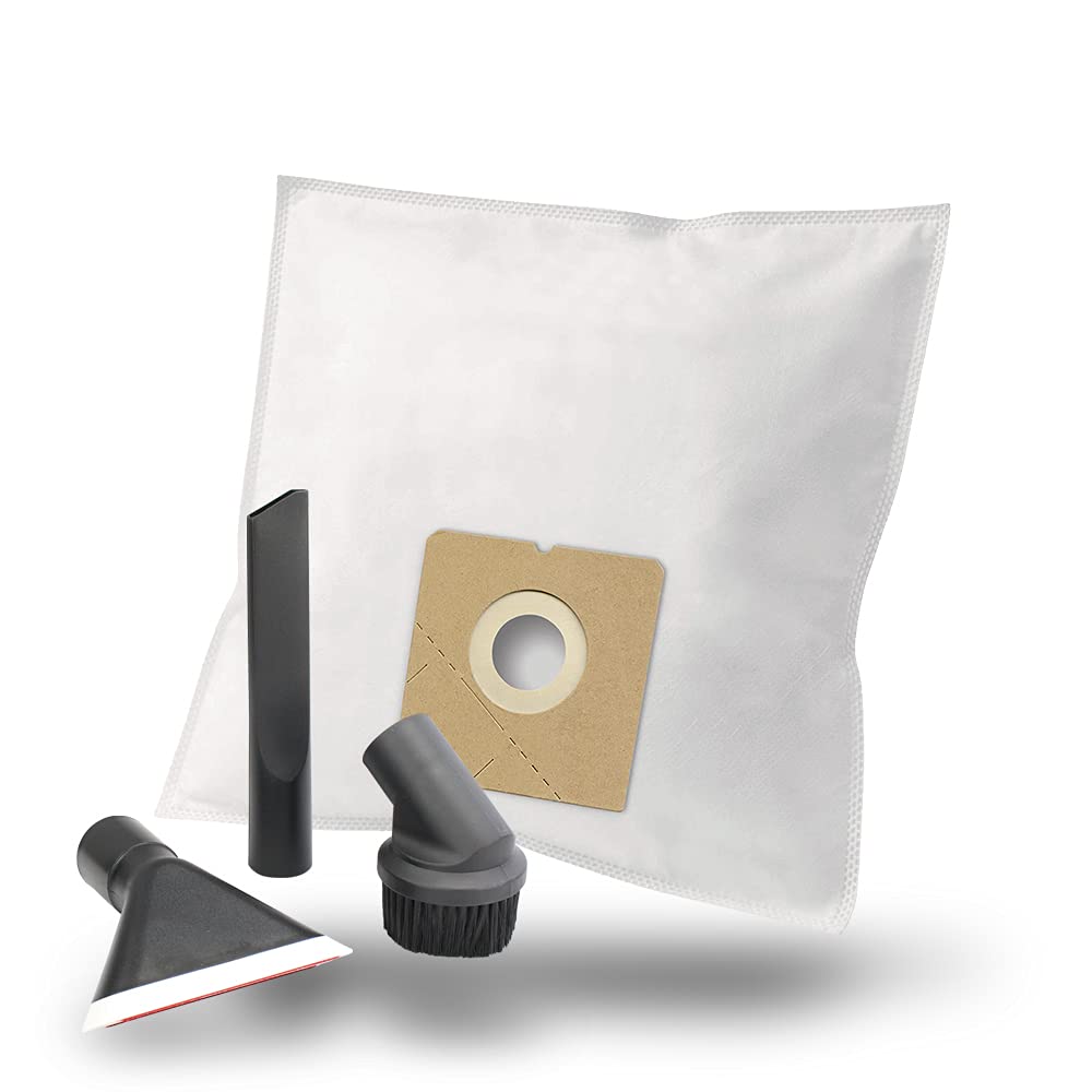 MisterVac 10 Sacchetti Per Aspirapolvere + 2 Filtri Compatibili Con CleanMaxx HL 812B, KKS14978