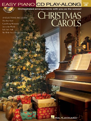 Christmas Carols [With CD (Audio)] (Easy Piano CD Play-Along (Hal Leonard)): Easy Piano CD Play-Along Volume 28