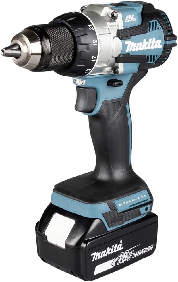 Makita Akkuschrauber 18v 5 Ah 3 Akkus Makita DDF484TB3J Akku-Bohrschrauber 18V in schwarz / 5,0 Ah, 3 Akkus