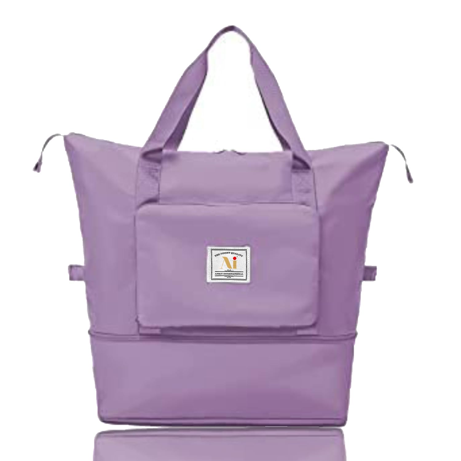 Foldable Duffle Bag Large Capacity Expendable Oxford Fabric Waterproof Lightweight Shoulder Bags | Sports Tote Gym Bag | Luggage Bags for Travelling | Multicolor (Color May Very)-image-15