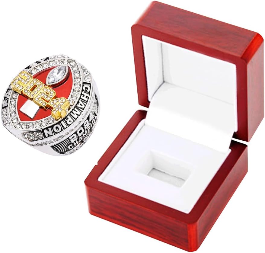 2024 Fantasy Football Championship Ring Award Prize Trophy Sports Winner FFL Champion Ring