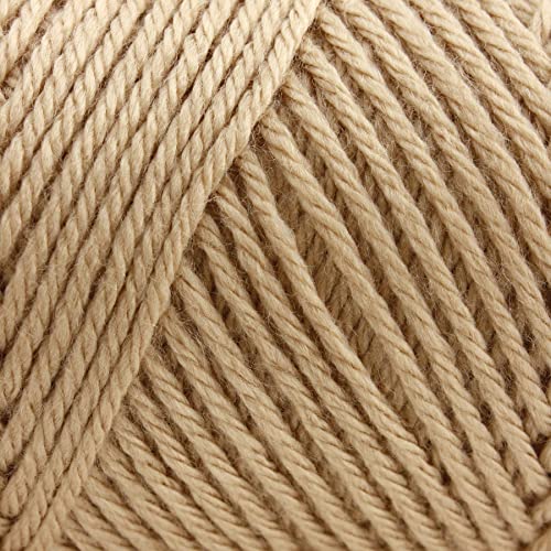 Image of Caron Simply Soft Yarn for Crocheting & Knitting, Bone, 3-Pack | #4 Worsted Medium, Soft 100% Acrylic Yarn for Crochet, Knitting, Blankets and Crafts, 315 Yards, 170.1g /6oz per skein