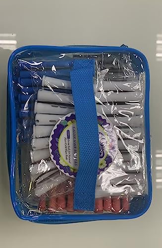 Spththhpy Perm Rods And 100 Pieces 5 Sizes Hair Rollers With Hair Cold Wave Rods Hair Curler For Women Long Short Hair Diy Hairdressing Styling Tools(5 Colors) #TOP6