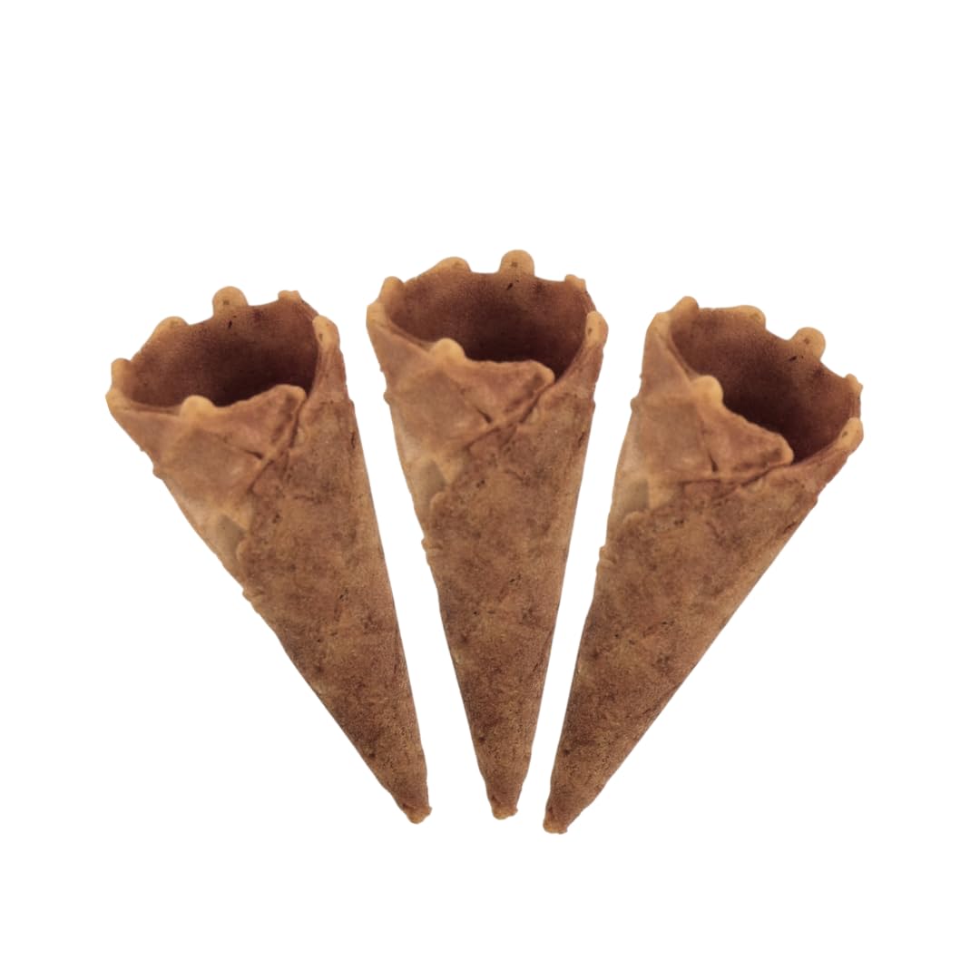 PZ 378 SPITZTUTE CIALDA WAFER AL CACAO I GUSTOLOSI PER DECORAZIONE GELATI PER GELATERIE