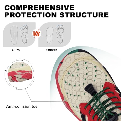 Image of Orgone Hike Footwear Barefoot Shoes Womens Mens, Pro Shoes Women Men Barefoot Hike Shoes Travel Shoes, Healthy & Non-Slip Breathable Barefoot Shoes, Camel A09