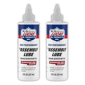Assembly Lube 10153 | Use to Pre Lube Bearings/Cams/Lifters/Valve Train | Dissolves in Oil | Single 8 Ounce Bottle | 2 Pack Special