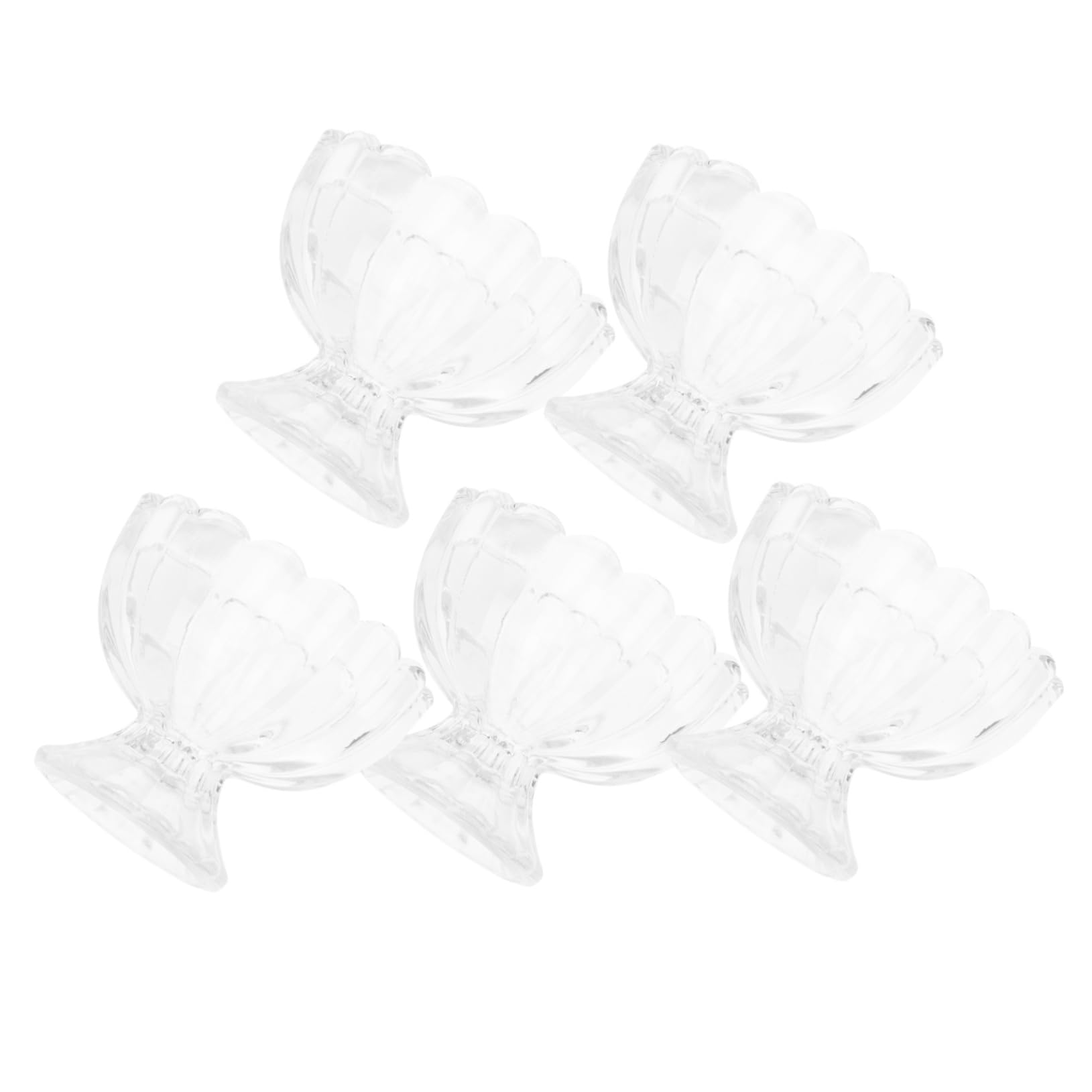 Ciieeo 5piezas Tazón de Pudín de Helado Vaso para Helado Transparente Cuencos para Postre Vaso para Bebidas Heladas para Postres y Cócteles