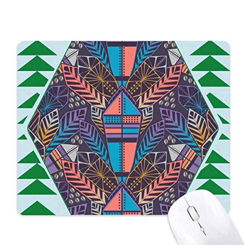 Tapis de souris schéma symétrique pour un bureau ordonné et coloré