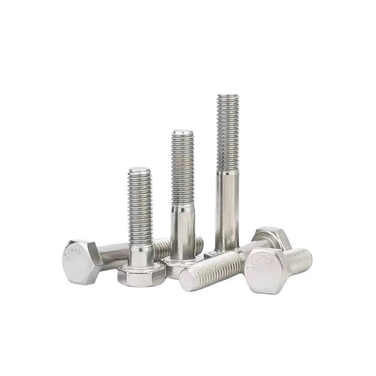 M6 M8 M10 M12 M14 M16 DIN931 A4-70 Bullone a testa esagonale in acciaio inossidabile a mezza filettatura esterna con filettatura esterna(5PCS M12_130MM_316)