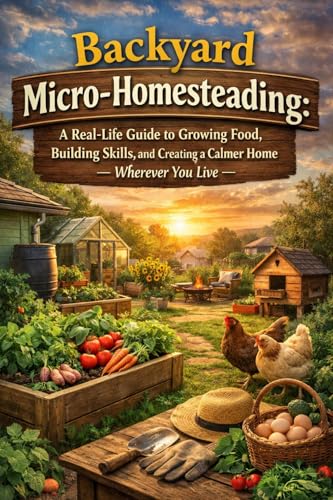 Backyard Micro-Homesteading: A Gentle, Real-Life Guide to Growing Food, Building Skills, and Creating a Calmer Home — Wherever You Live