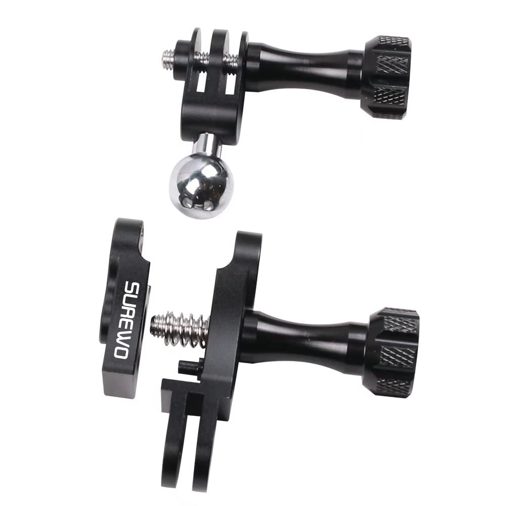 Support NVG Aluminium Pour GoPro Hero 13/12 - Casque Tactique Compatible DJI Osmo Action